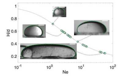 image from the paper: different droplets
