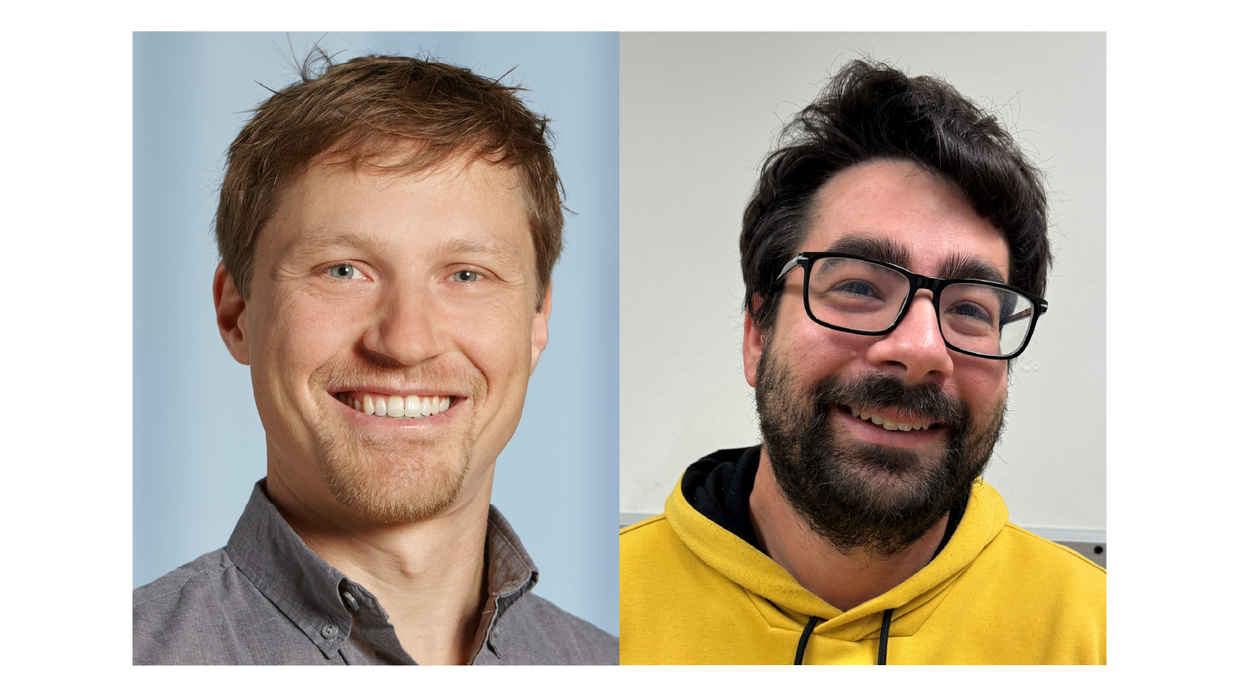 (Left) Gabriel Neurohr and (right) Federico Uliana